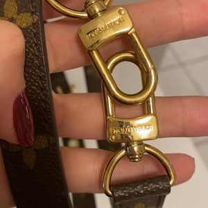 Louis Vuitton leather strap